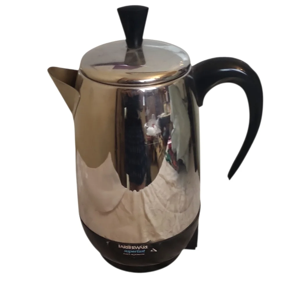 Vintage Farberware Superfast Electric Coffee Percolator